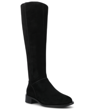 The Starling Tall Boot - Black Suede